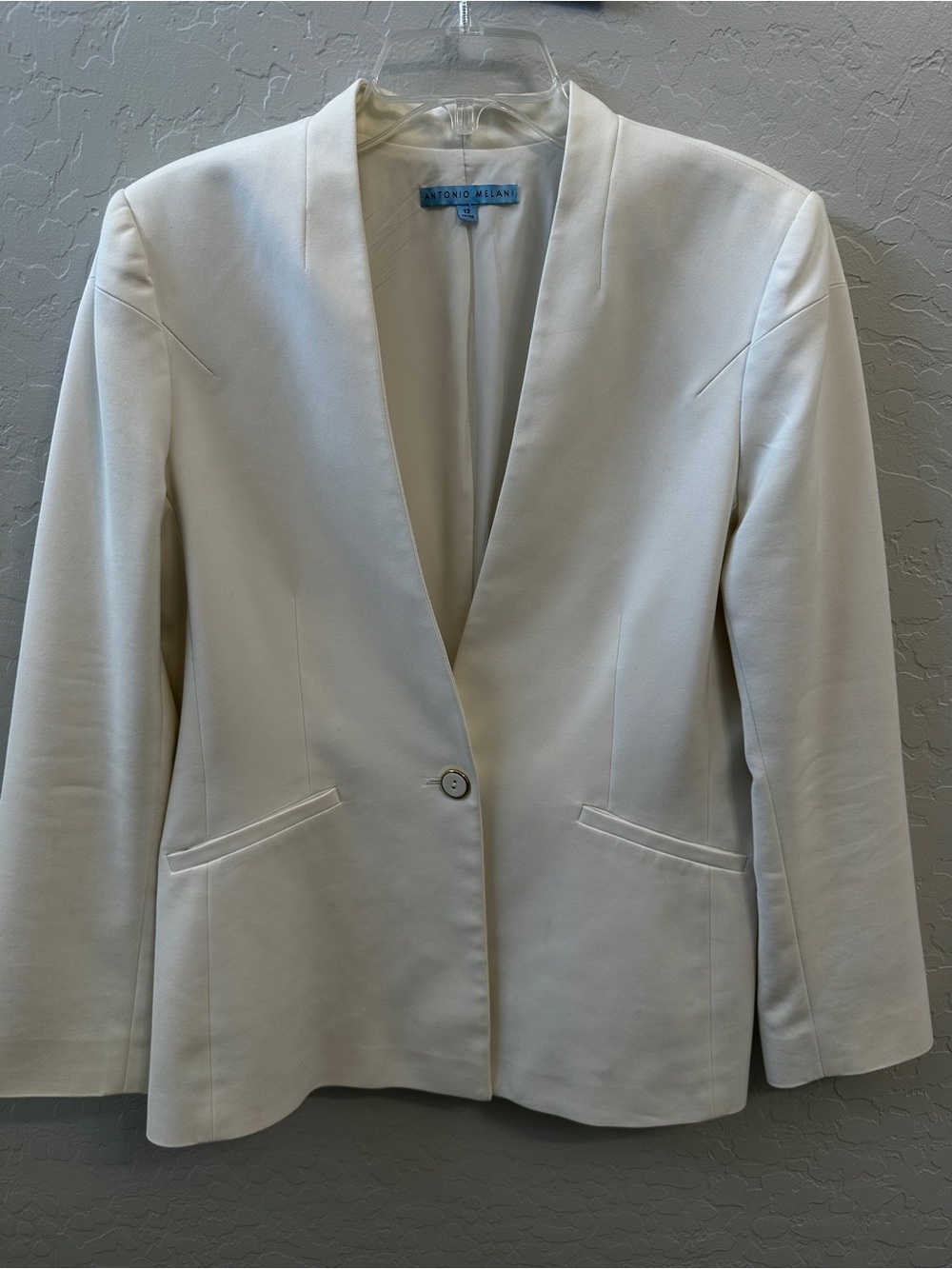 Antonio Melani White Blazer â Women's Size 12